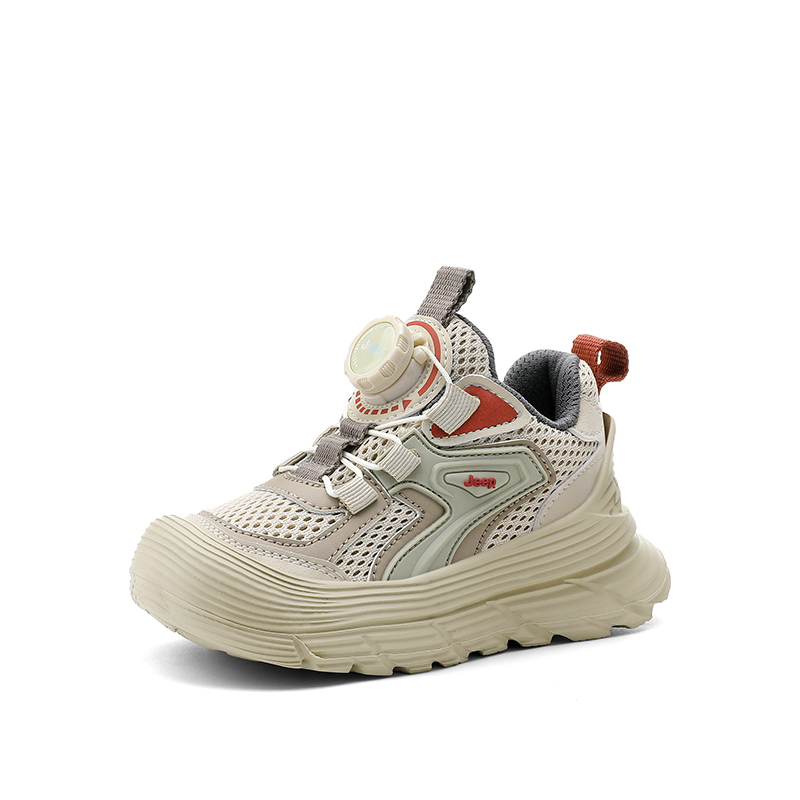 Детские беговые кроссовки Khaki Brown Kids' Jeep, хаки коричневый — фото 3