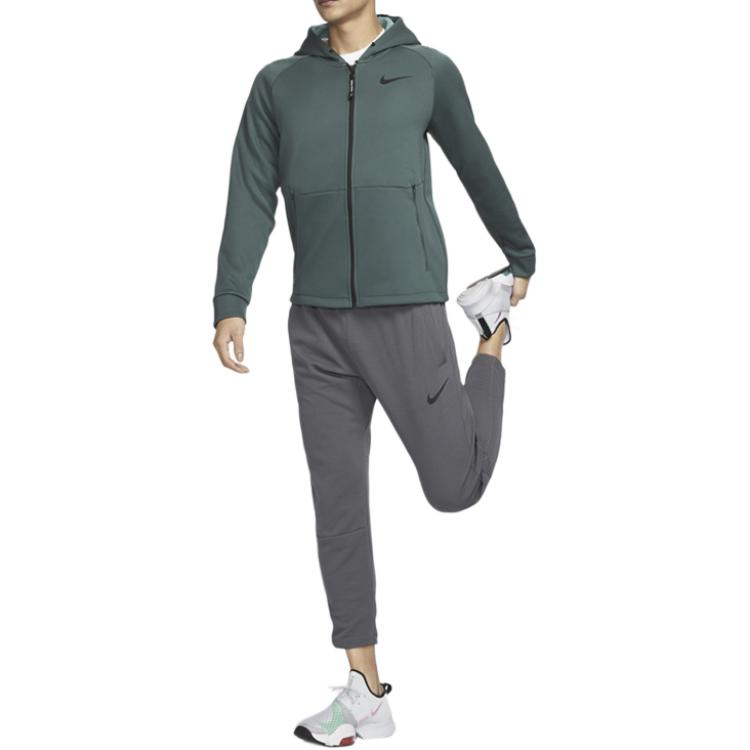 Nike Куртка мужская офф-уайт елово-зеленая, Faded Spruce Green — фото 4