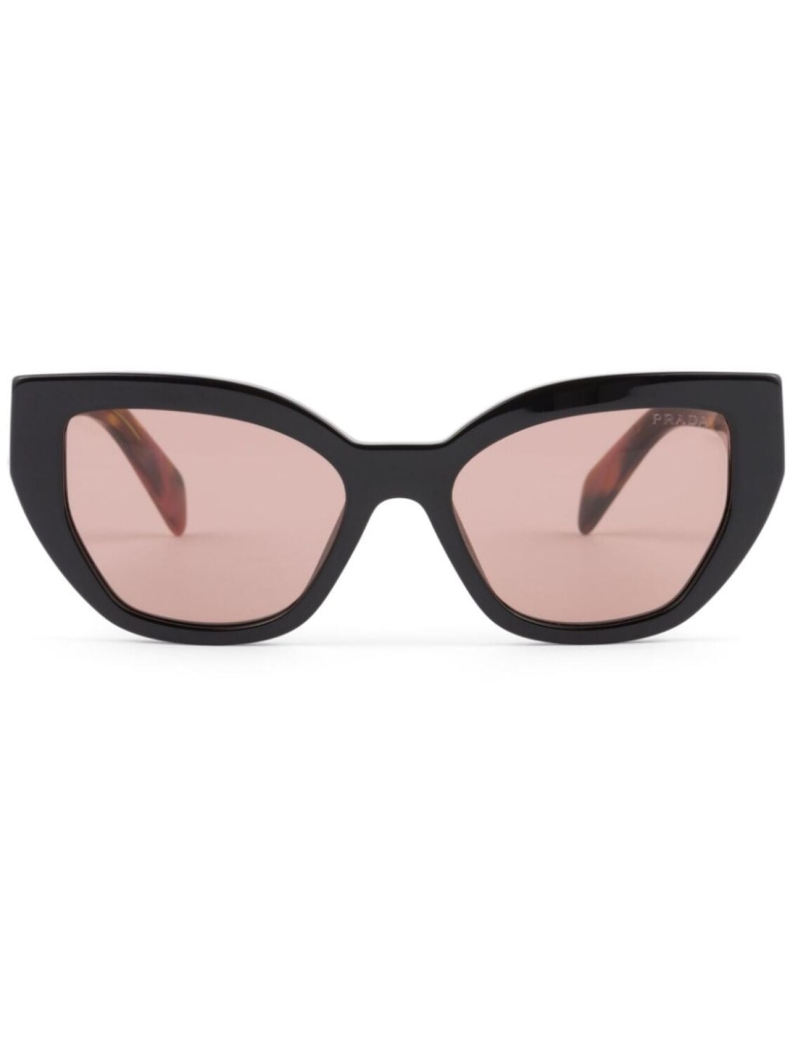 

Prada Eyewear солнцезащитные очки в оправе 'кошачий глаз', коричневый