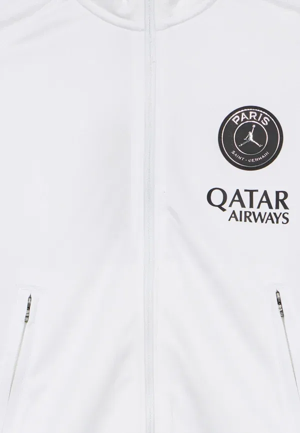 Футболка Nike Performance Paris Saint-Germain Club Wear, белый/атмосферный серый/черный — фото 4