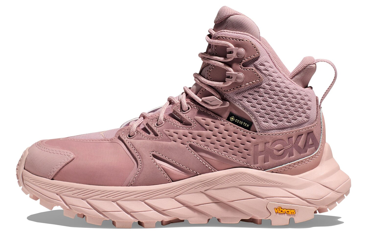 

Кроссовки Anacapa Hiking унисекс с высоким голенищем розового цвета Hoka One One