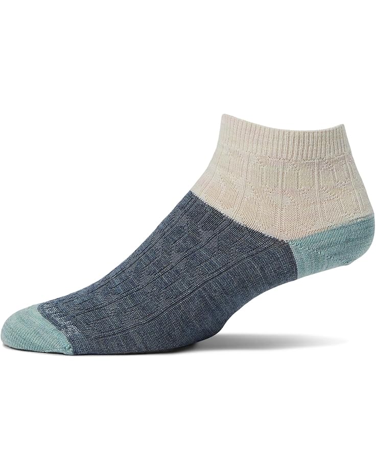 

Носки Smartwool Everyday Cable Ankle Boot Socks, цвет Frosty Green