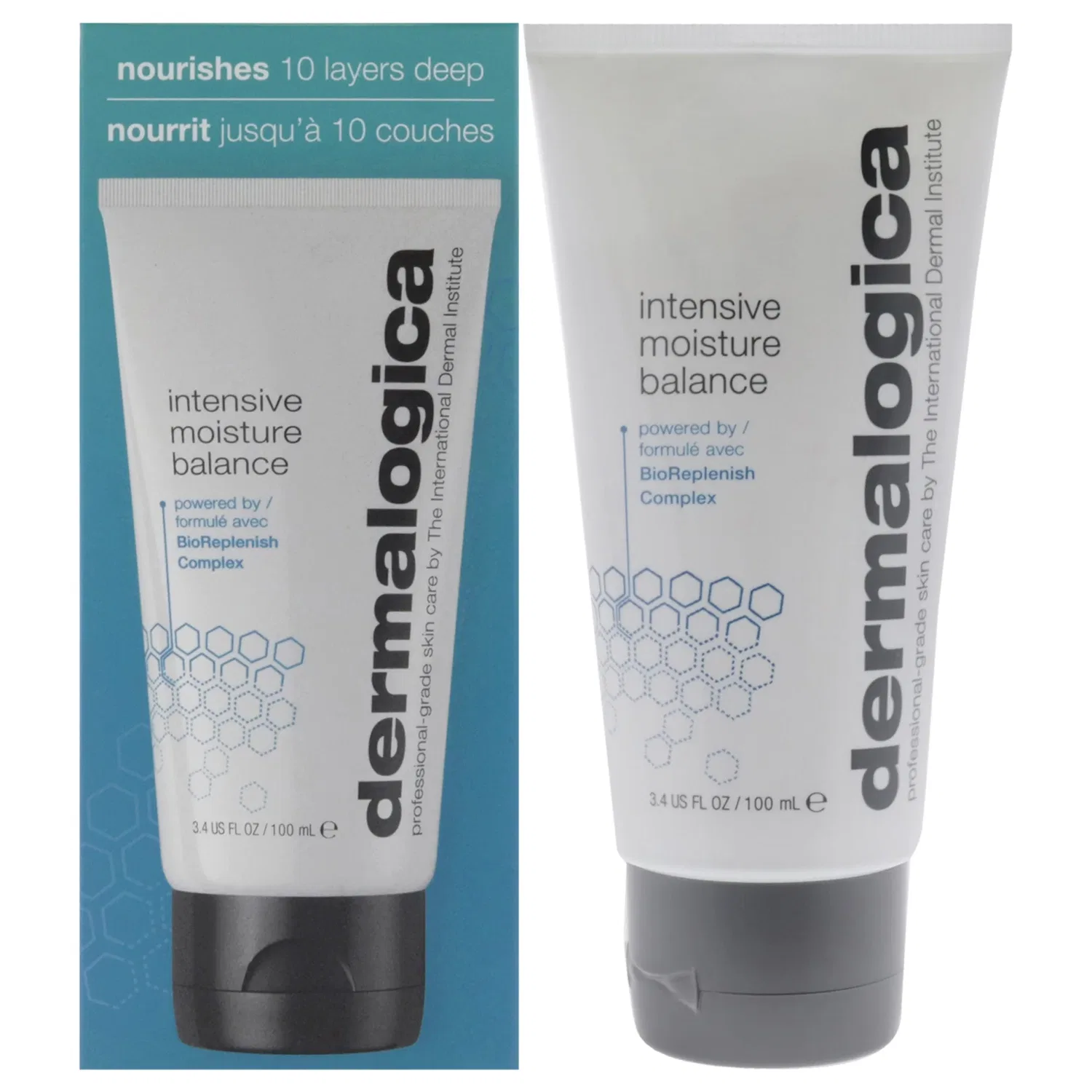 Интенсивный увлажняющий крем Dermalogica для мужчин и женщин - 95 мл (3,4 унции), белый