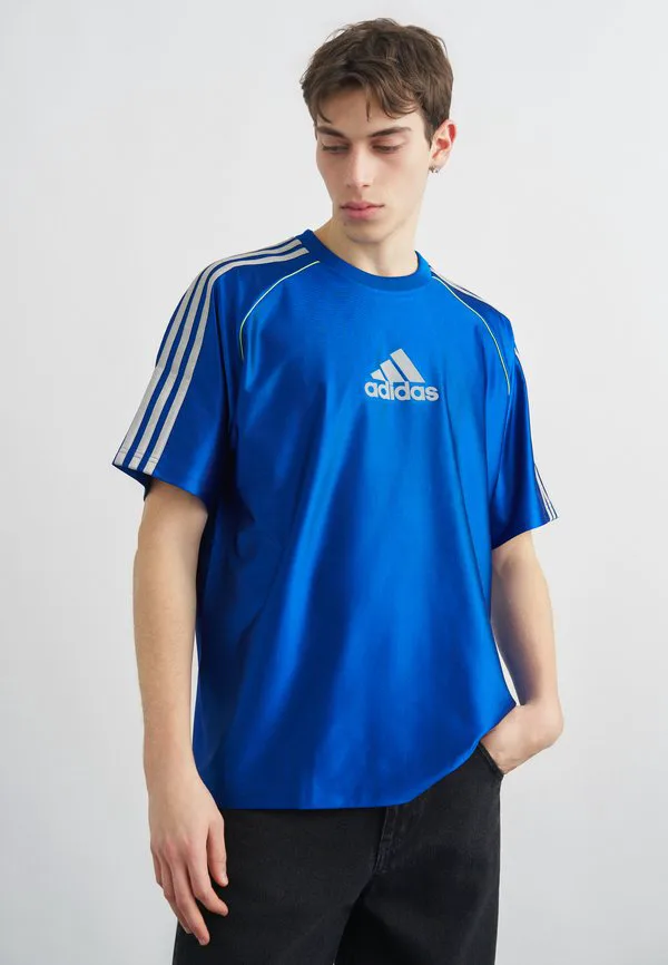 Футболка с принтом bos Adidas Originals, Collegiate Royal/Lucid Lemon