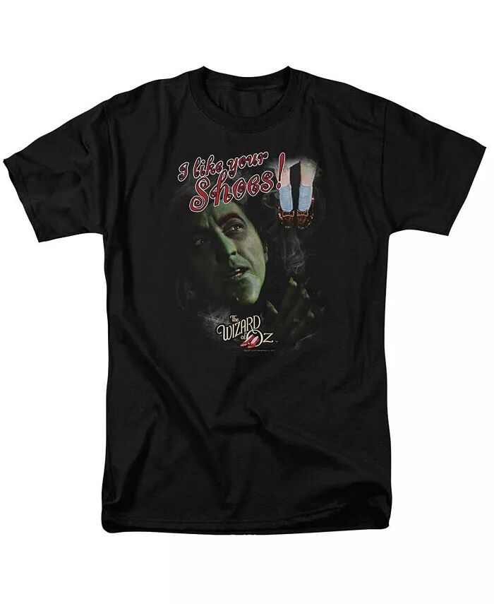 

Мужская футболка с коротким рукавом I Like Your Shoes для взрослых Wizard Of Oz, черный