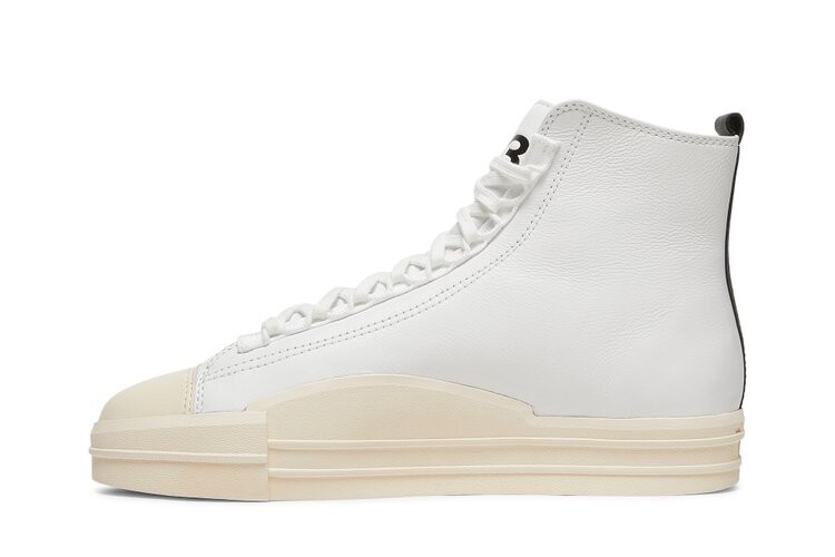 Кроссовки Adidas Y-3 Yuben Mid, белый — фото 3