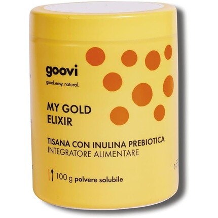 

Goovi My Gold Elixir Травяная добавка для пищеварения и вздутия живота 100 г