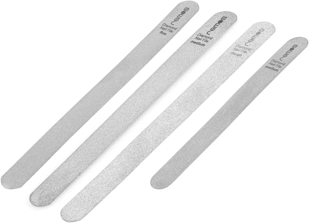 Набор алмазных пилок Remos Flexi Diamond для гель-лака и натуральных ногтей, 4 шт. Remos Professional Body Care — фото 2