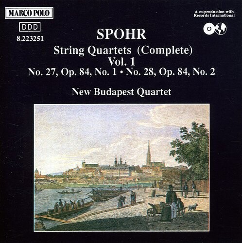 

CD диск Spohr / New Budapest Quartet: Vol. 1-STR Quartets