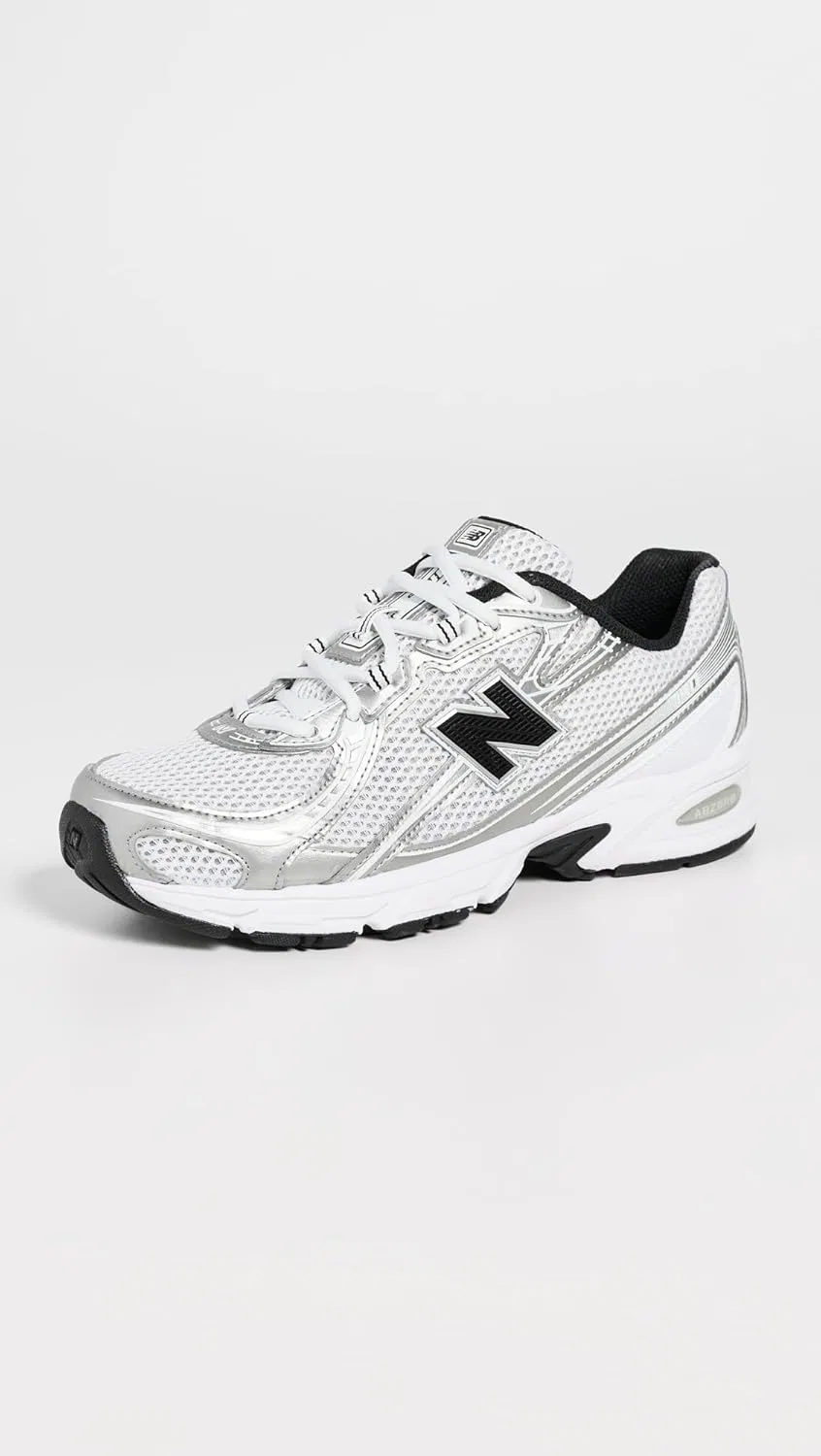 Кроссовки теннисные FuelCell 996 V4 New Balance, White/Metallic Silver 877 C — фото 2