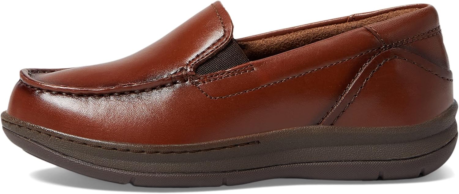 Детские мокасины Florsheim Boys Central Jr, Cognac — фото 4