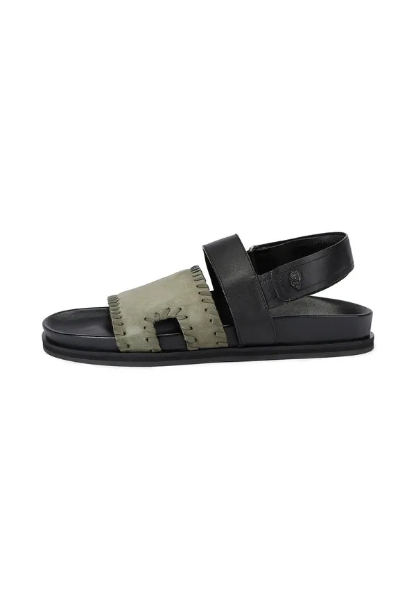 Сандалии бейкер Kurt Geiger London, Blk/Green