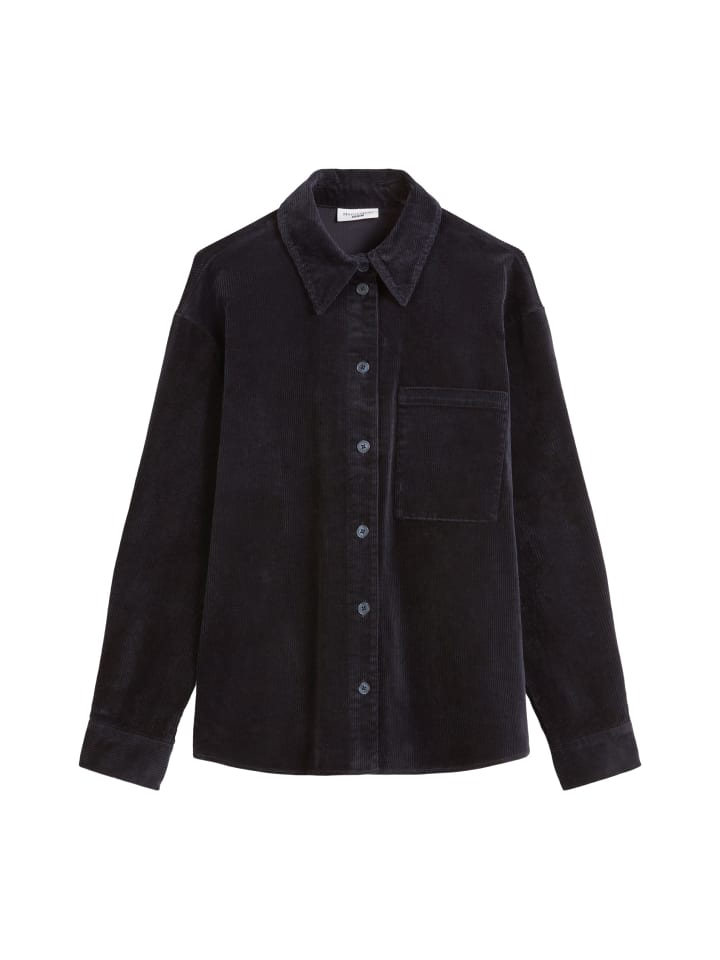 

Marc O'Polo DENIM Свободная блузка в насыщенном синем цвете