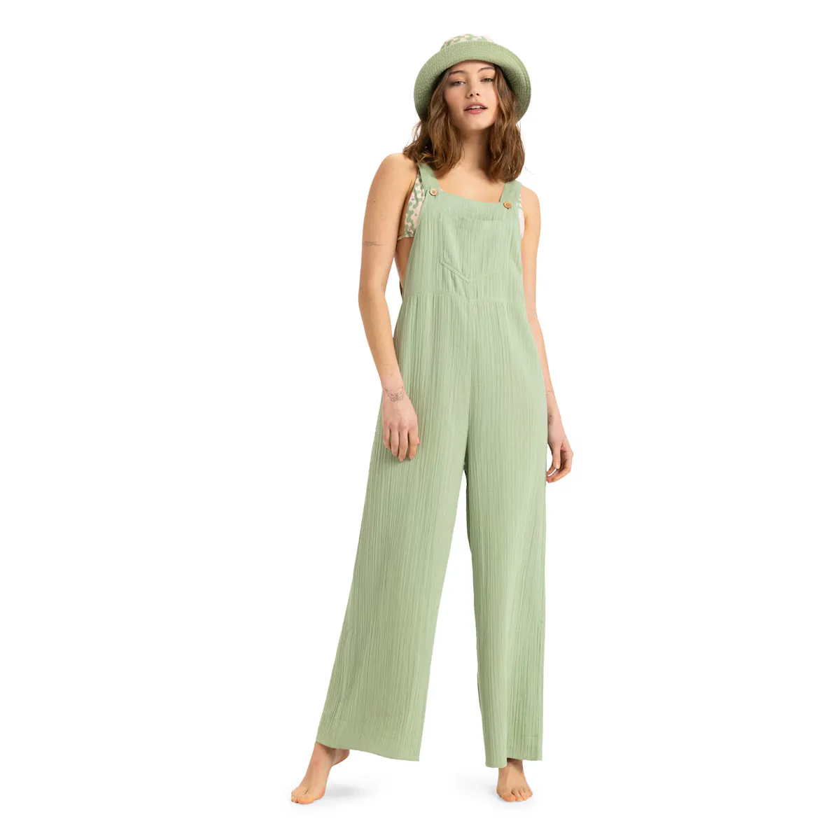 

Женский комбинезон Roxy Easy Isle, зеленый