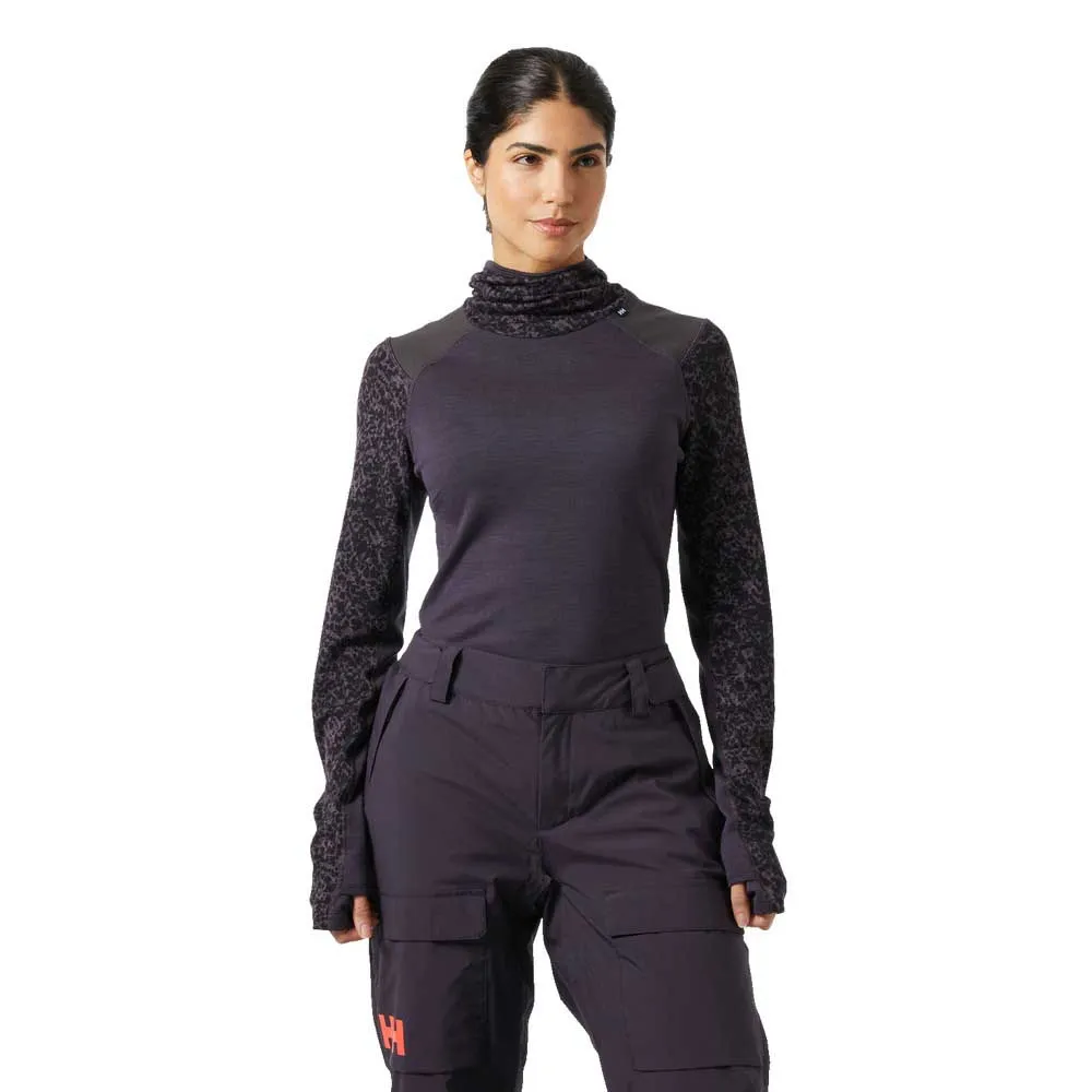 

Футболка с длинным рукавом Helly Hansen Lifa Merino Midblc, черный