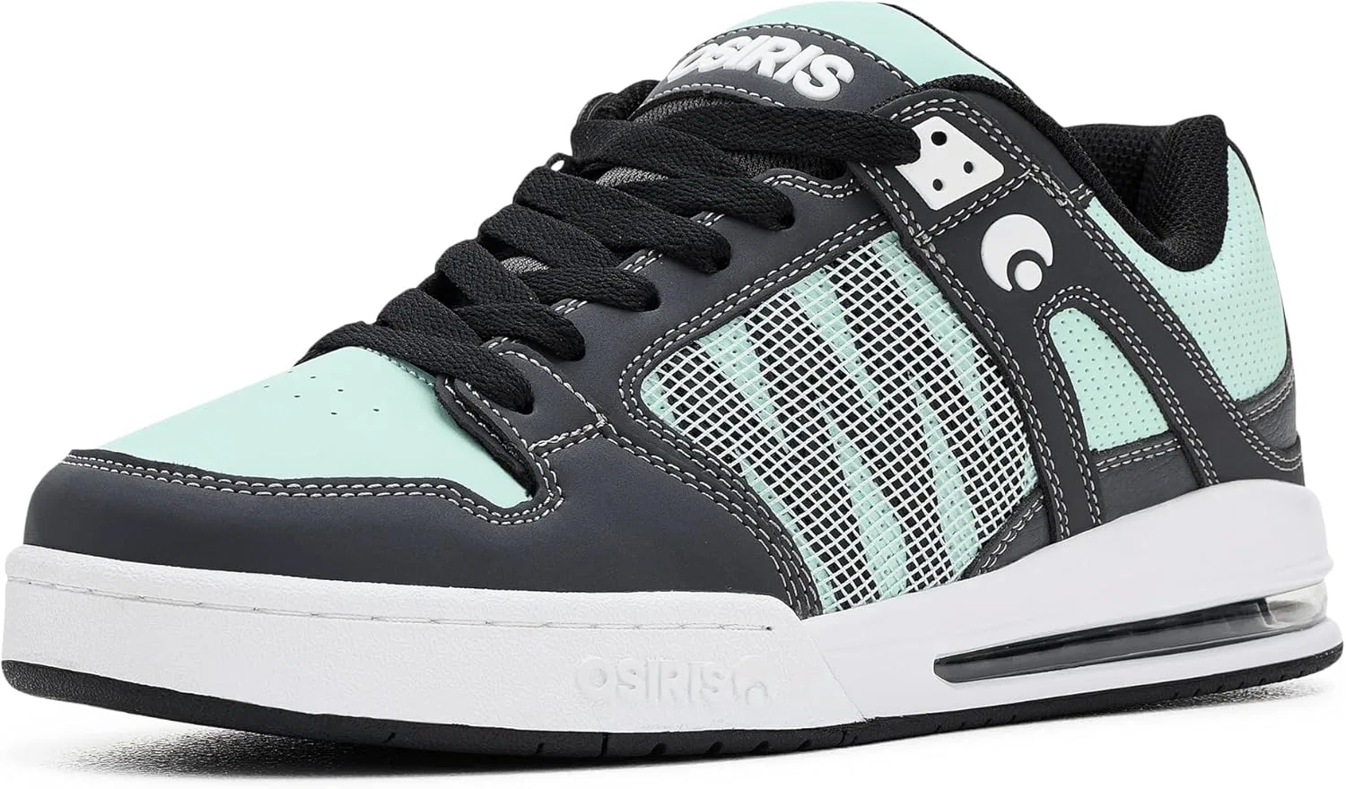 Кроссовки для скейтбординга Osiris, Charcoal/Mint/White
