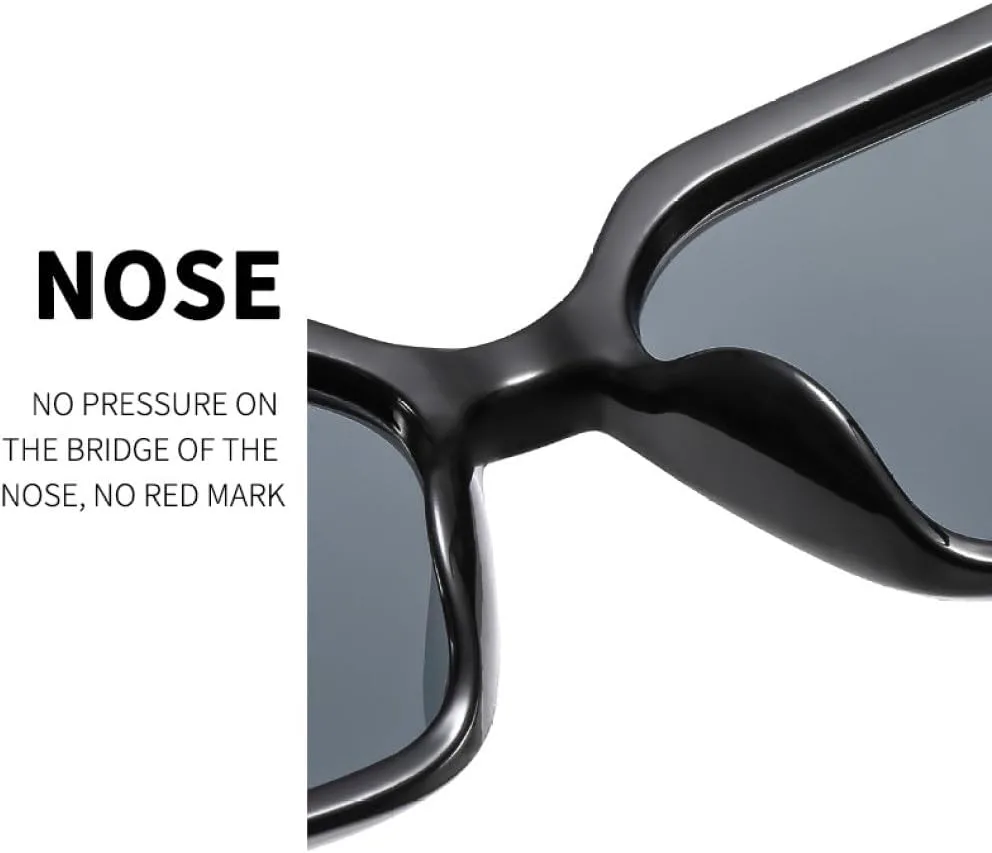 

Женские квадратные солнцезащитные очки 2027 года, винтажные розовые зеркальные солнцезащитные очки для моды, большая оправа, крутые, сексуальные, женские MTZJH, Tea