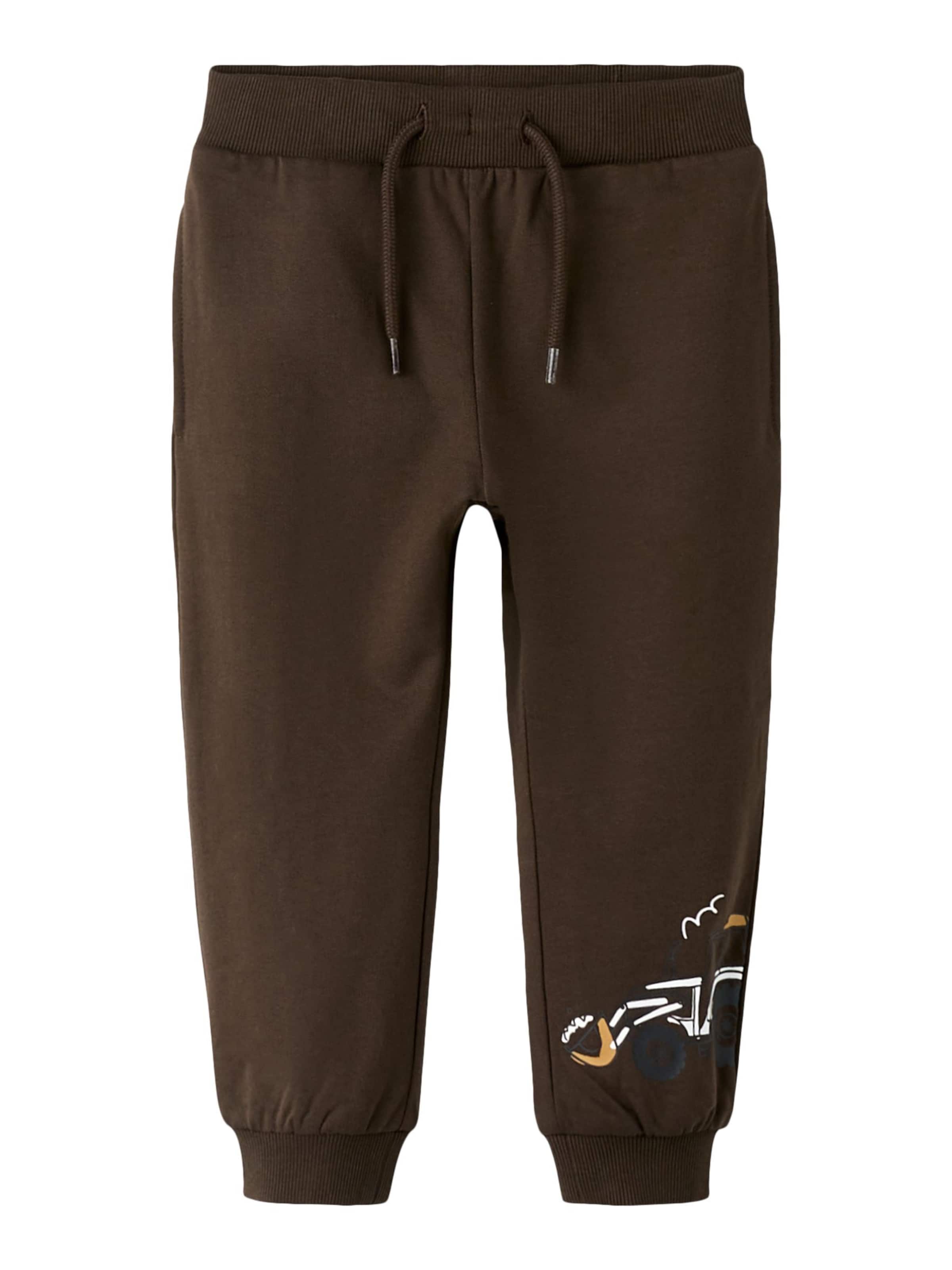 

NAME IT Брюки зауженные 'NMMBasil' в темно-коричневом цвете