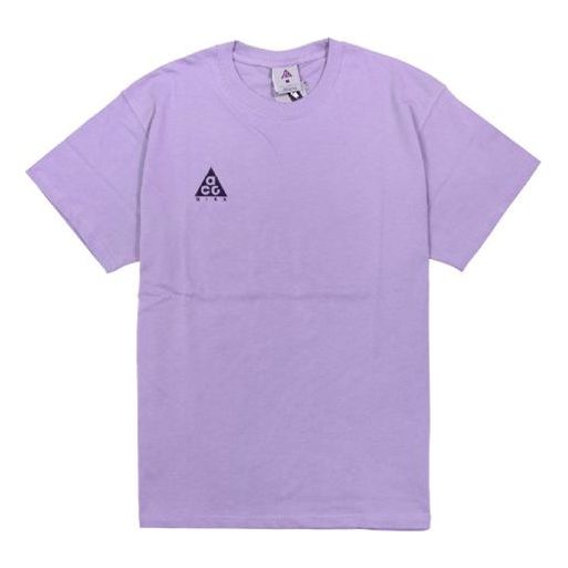 

Футболка acg small logo casual short sleeve blue purple / black Nike, синий