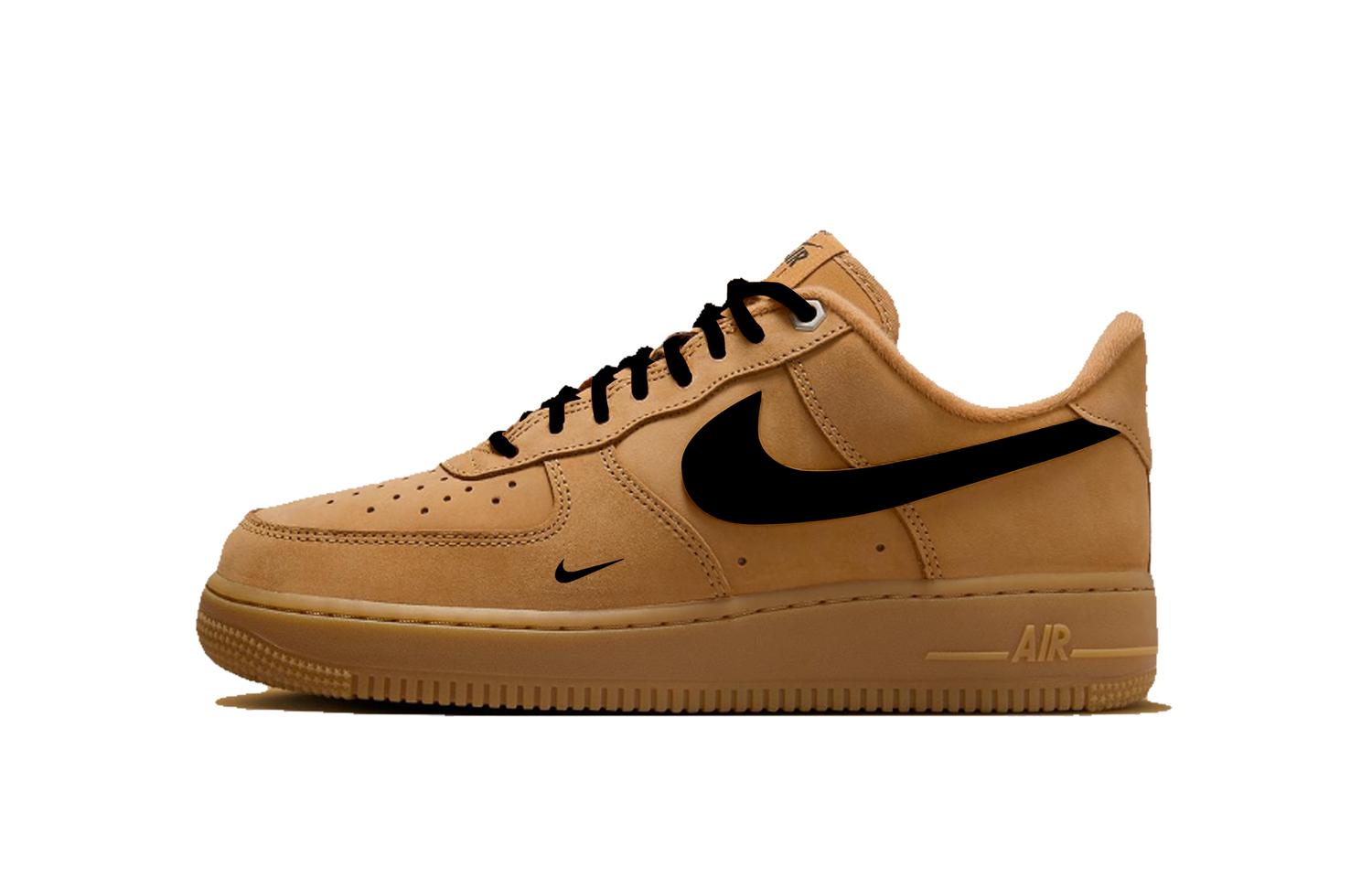 

Nike Кроссовки Air Force 1 для скейтборда унисекс низкие черно-коричневые коричневые, цвет Brown