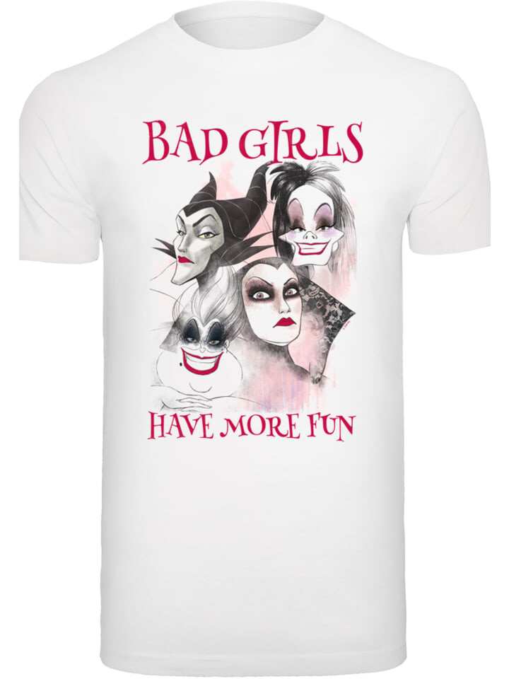 

Футболка F4NT4STIC Disney Bad Girls Have More Fun, белый