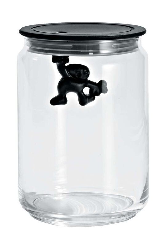 

Контейнер с крышкой Gianni Achromatics Alessi, черный