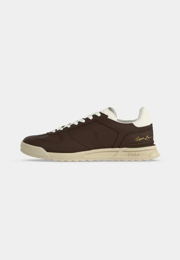 Кроссовки Varick lace trainers Polo Ralph Lauren, тёмно-коричневый