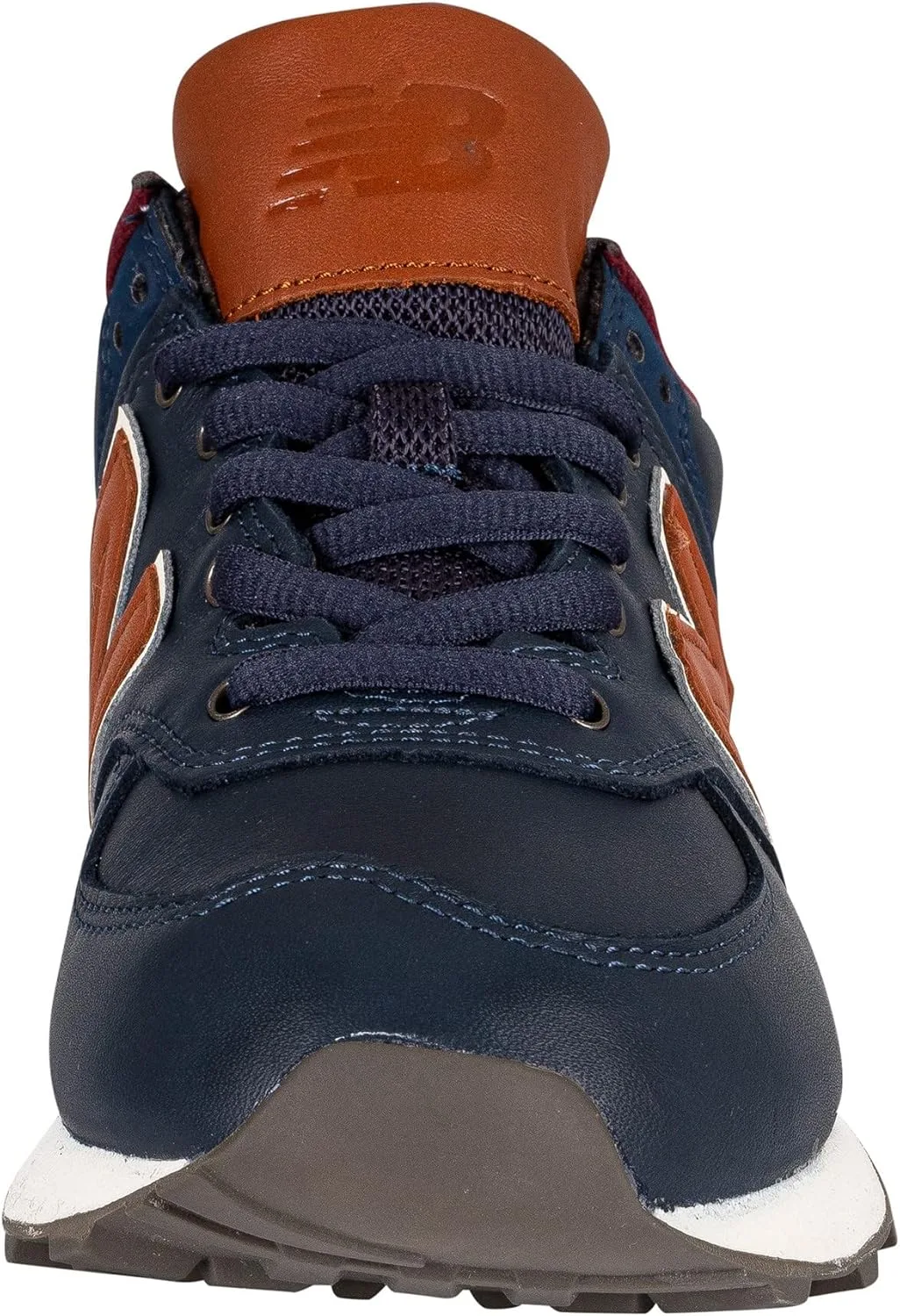 Мужские кроссовки New Balance 574, синий/коричневый — фото 4