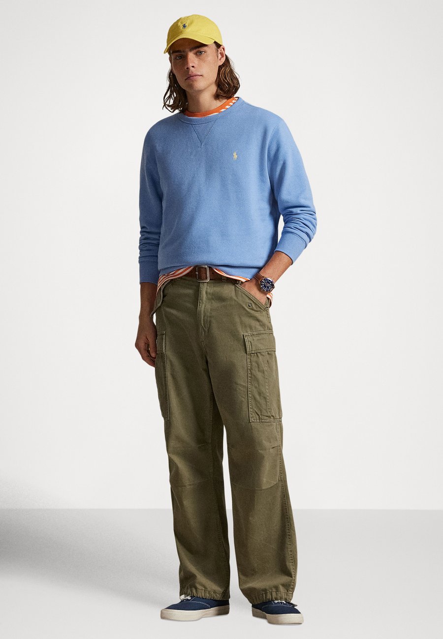 Толстовка Polo Ralph Lauren THE RL FLEECE SWEATSHIRT, Bristol Blue/Blue — фото 2