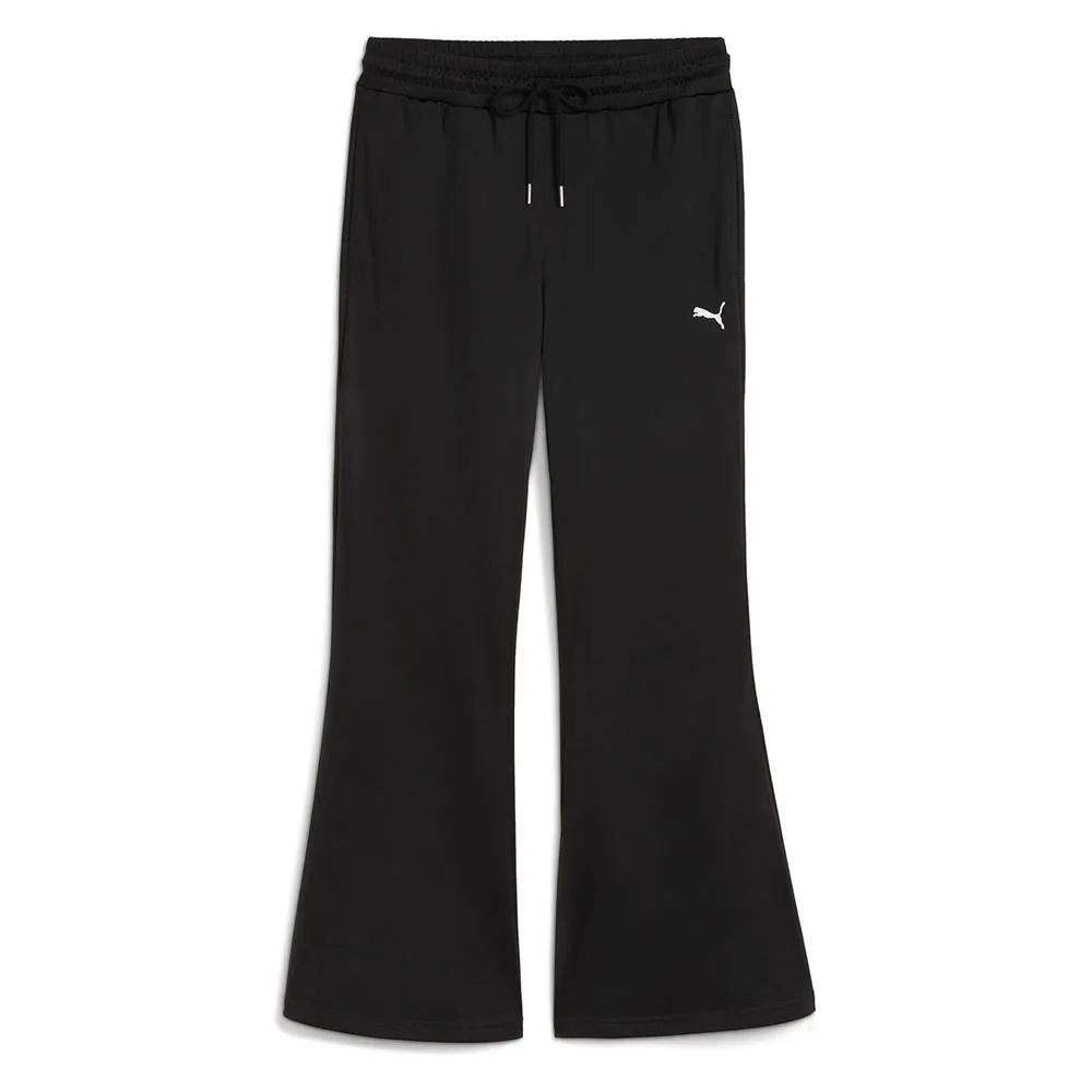 

Брюки Puma Wardrobe Essential Flare Slim Fit, черный