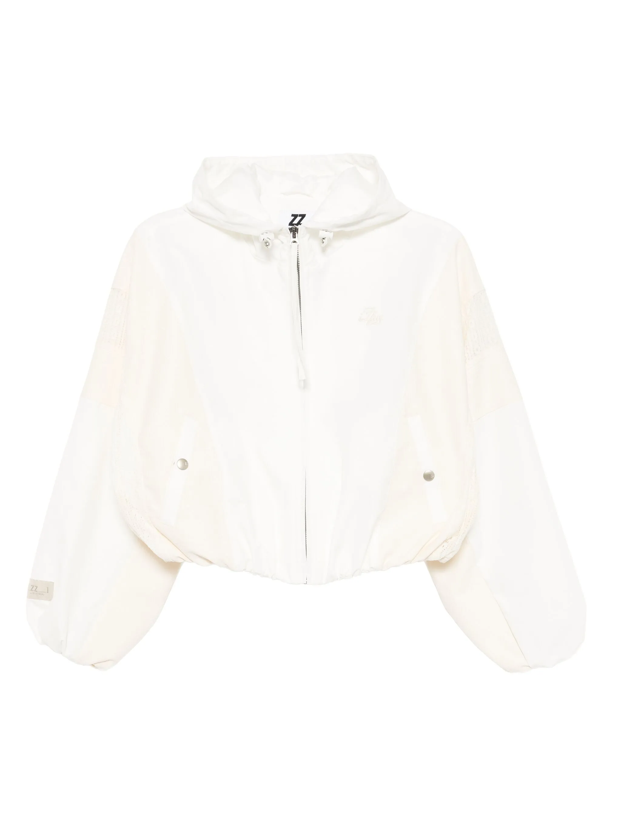 

Куртка с вышитым логотипом Izzue, кремовый