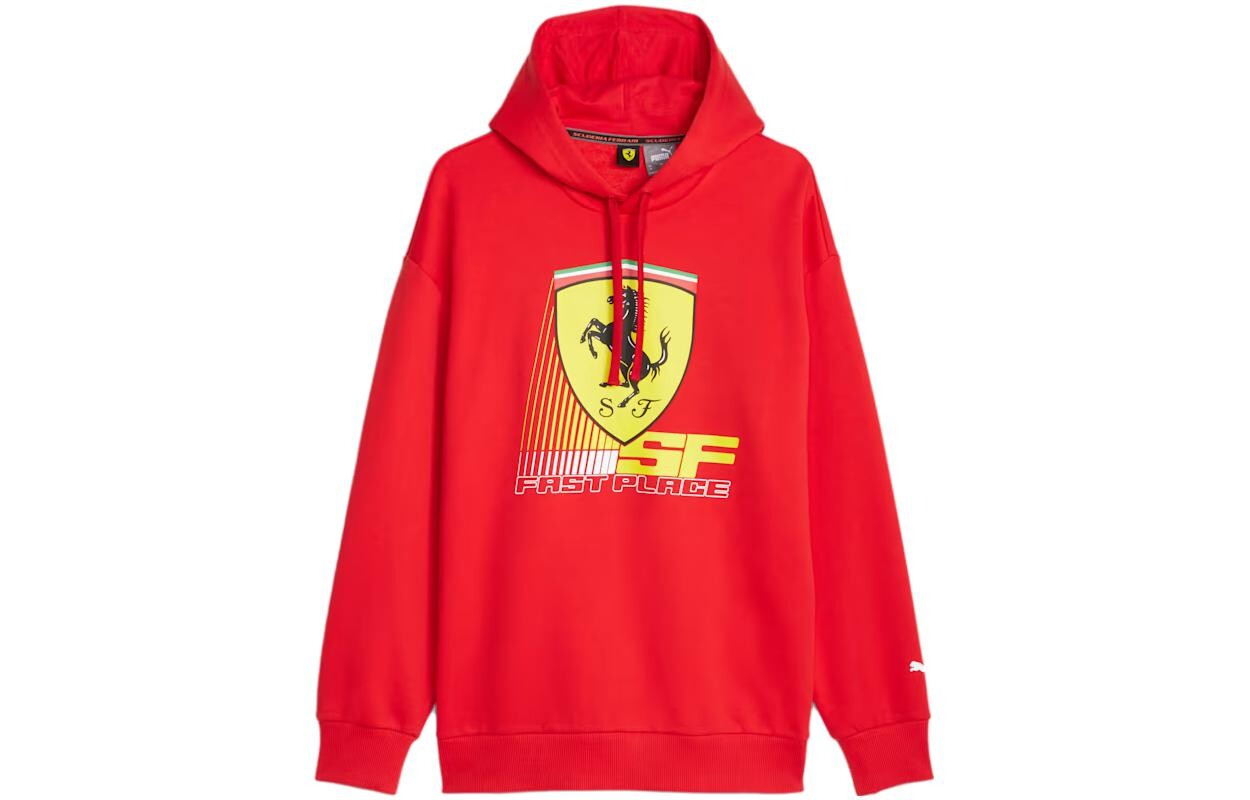 

Мужская толстовка Ferrari, красная Puma, красный