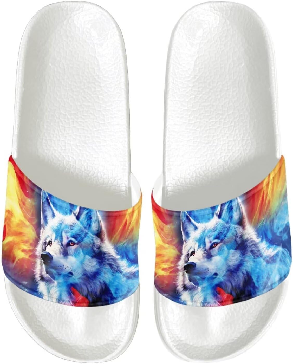 

Тапочки Vuriqeby для мужчин, слайдеры для пляжной вечеринки, классические дышащие шлепанцы на платформе для гостиной, размер 5-14, белая подошва