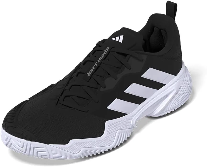 Мужская теннисная обувь Adidas Barricade Clay, черный/белый/серый — фото 4