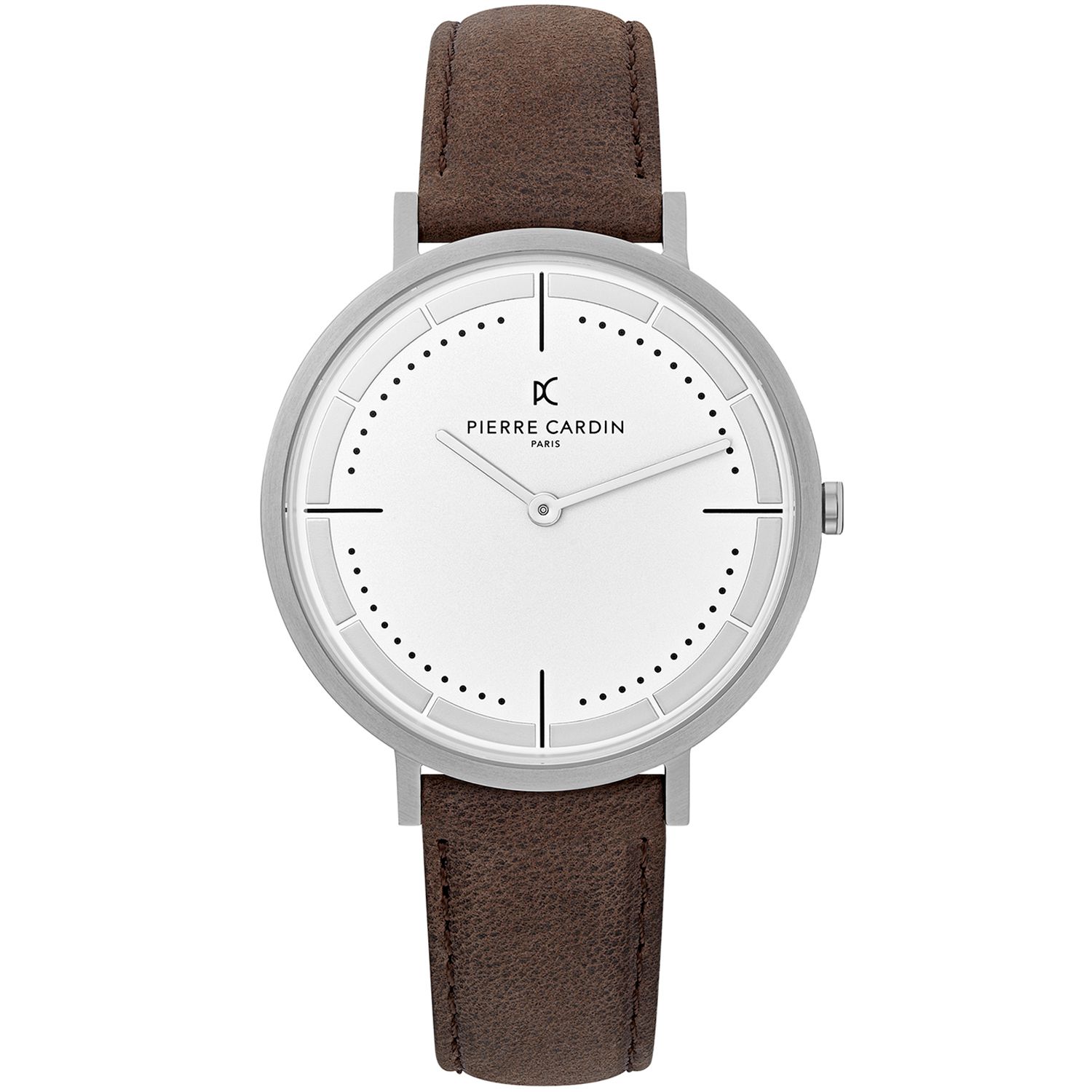 

Серебряные мужские часы Pierre Cardin