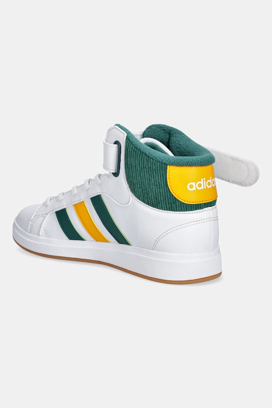 Детские кроссовки Grand Court Mid Adidas, белый — фото 3