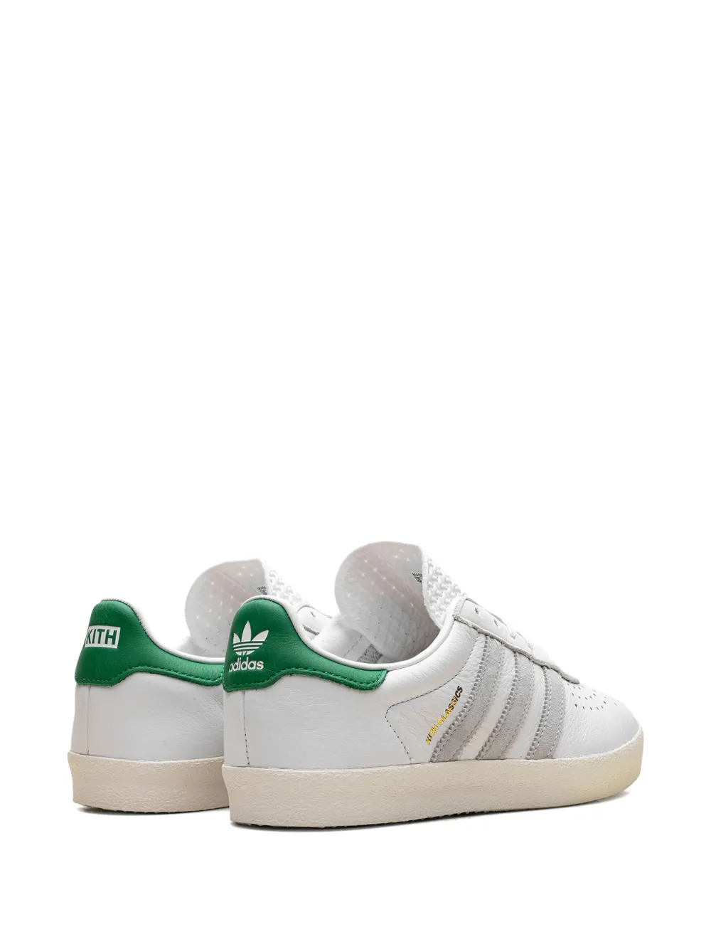 Кроссовки AS350 White/Green из коллаборации с Kith Classics Adidas, белый — фото 3