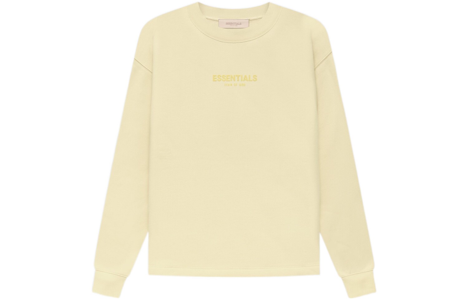 

Толстовка унисекс Canary Fear Of God Essentials, цвет Canary