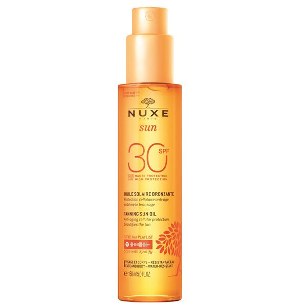 

Бронзирующее масло для загара для лица и тела spf30, 150 мл Nuxe Sun
