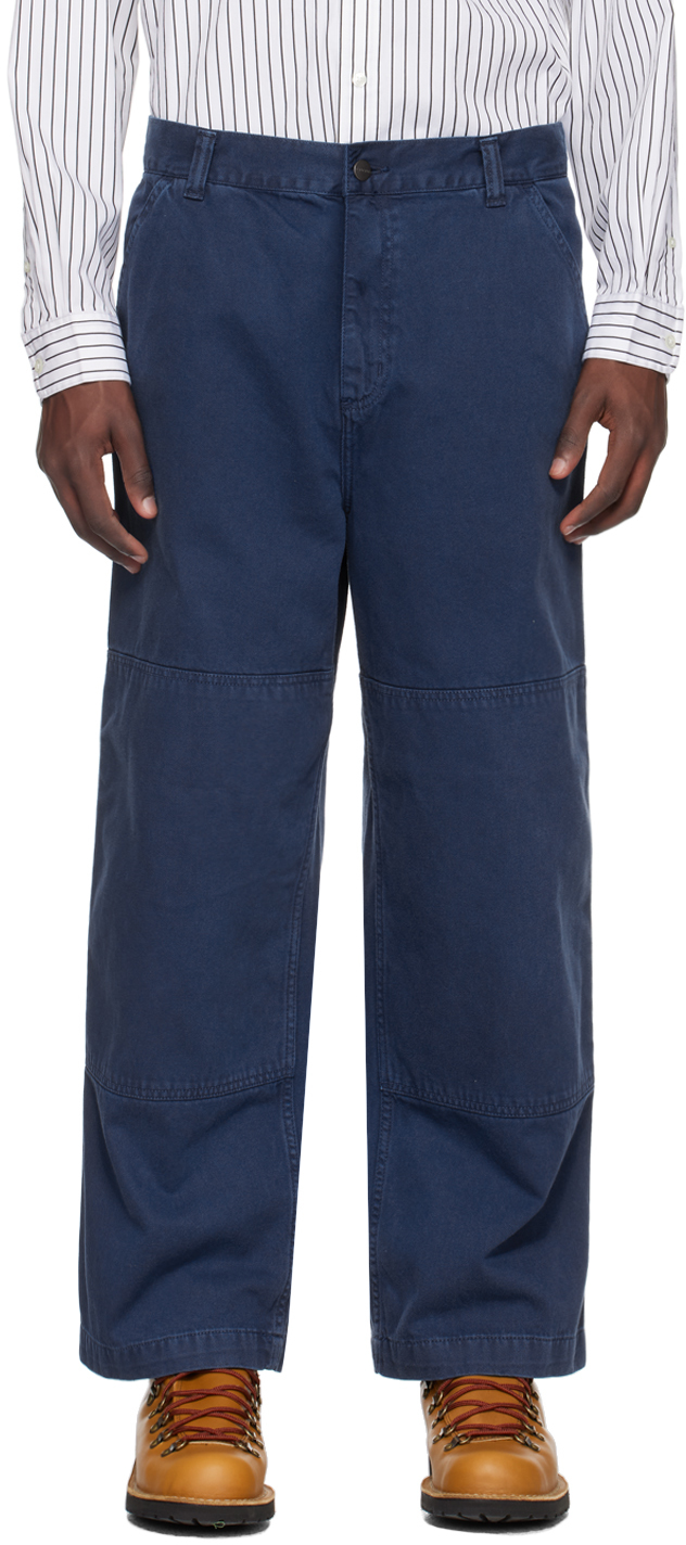 

Синие брюки гарнизона Carhartt Work In Progress
