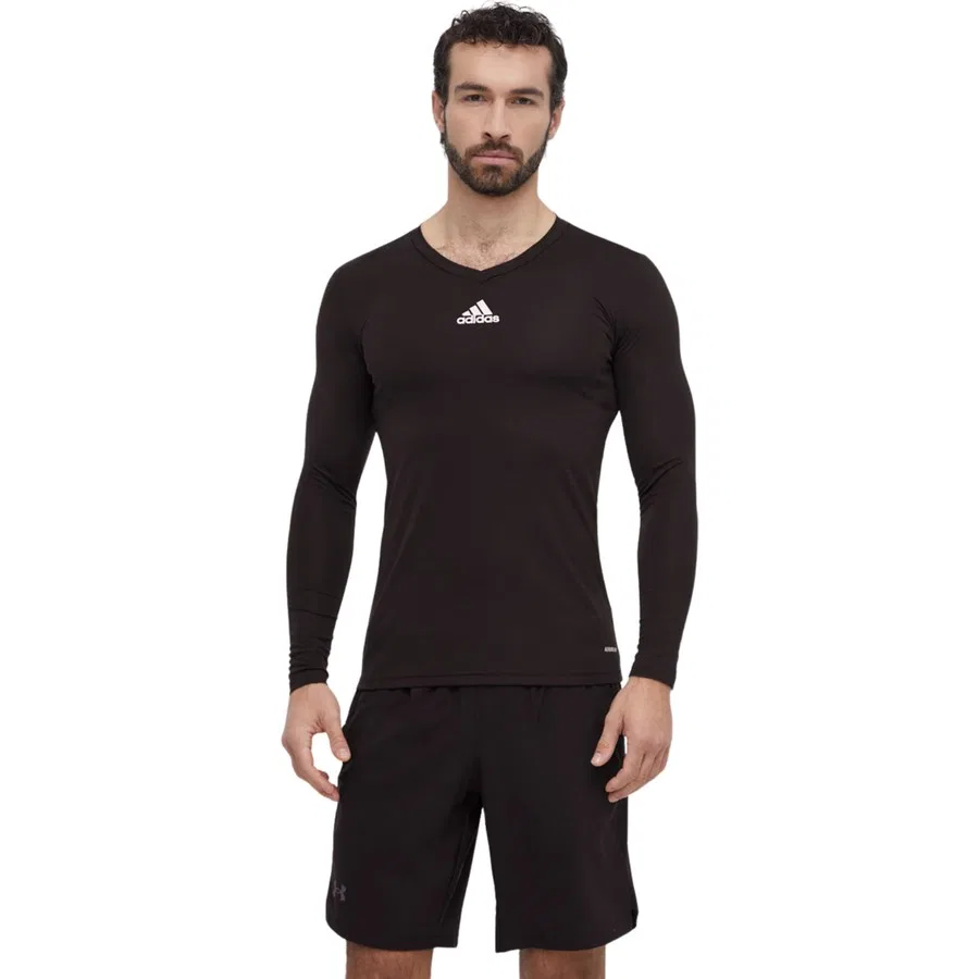Футболка с длинным рукавом Team Base Tee adidas, Черный