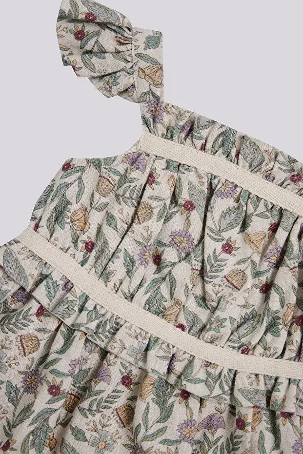 Детское для девочек платье с принтом Layette, Patterned — фото 3