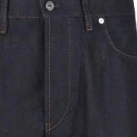Мужские джинсы прямого кроя с вышитым логотипом STONE ISLAND, Dark Blue — фото 4