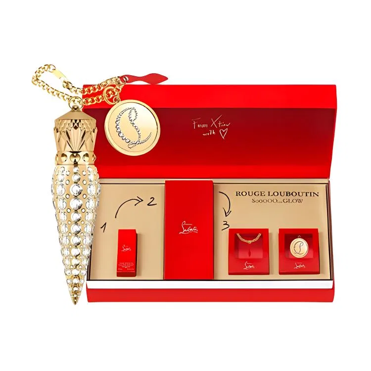 Помада CL LUBOTING Radiant Custom Diamond, Christian Louboutin, Gold — фото 2