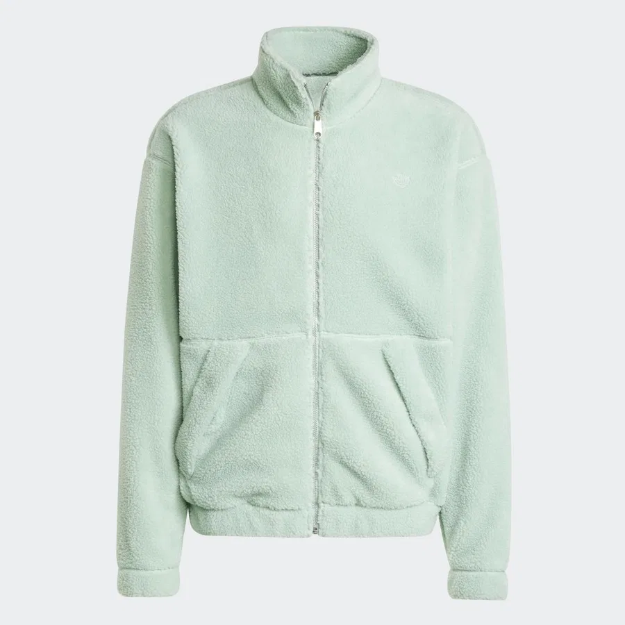Мужская куртка с длинным рукавом Adidas IY2253 P Ess Fz, Зеленый — фото 3
