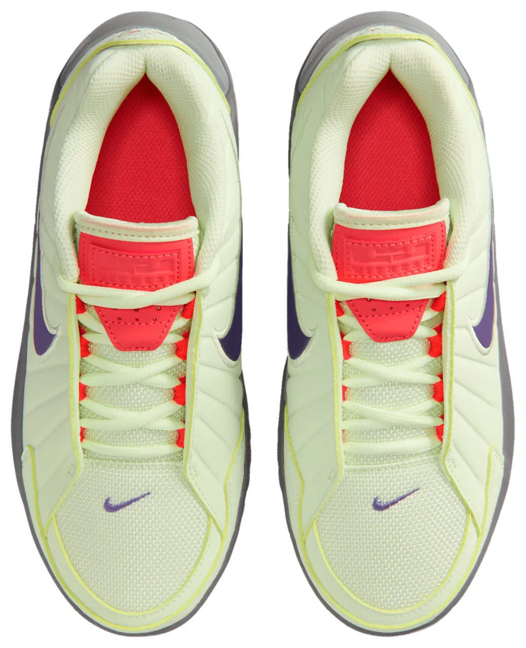 Кроссовки для мальчиков LeBron Witness IX Nike, цвет Color/Volt Tint/Multi — фото 4