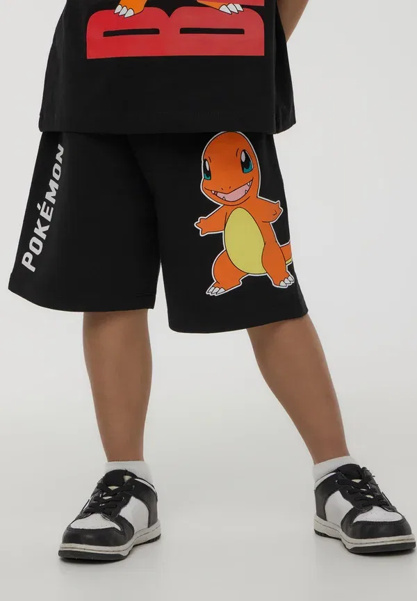 Шорты с принтом Pokemon Terranova, черный — фото 2