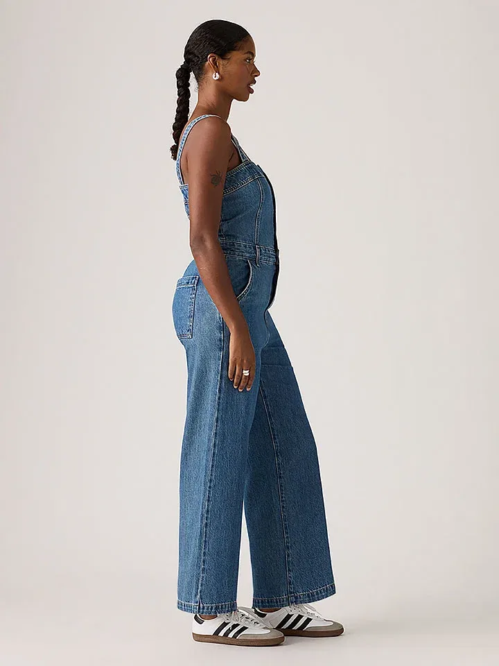 Женский джинсовый комбинезон Drea Levi's, Blue — фото 4