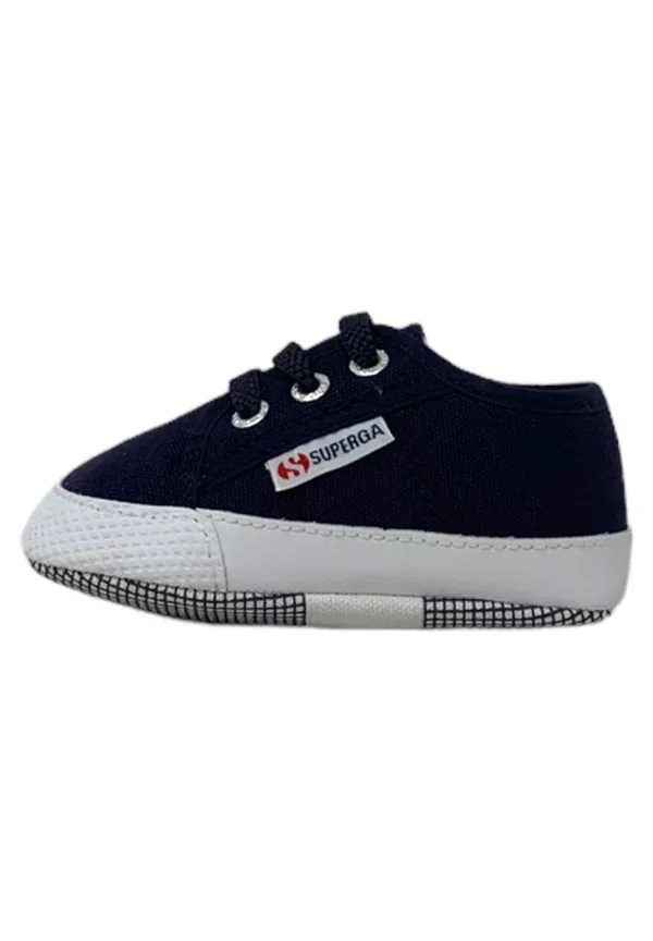 Кеды хлопковые First shoes Superga, синий