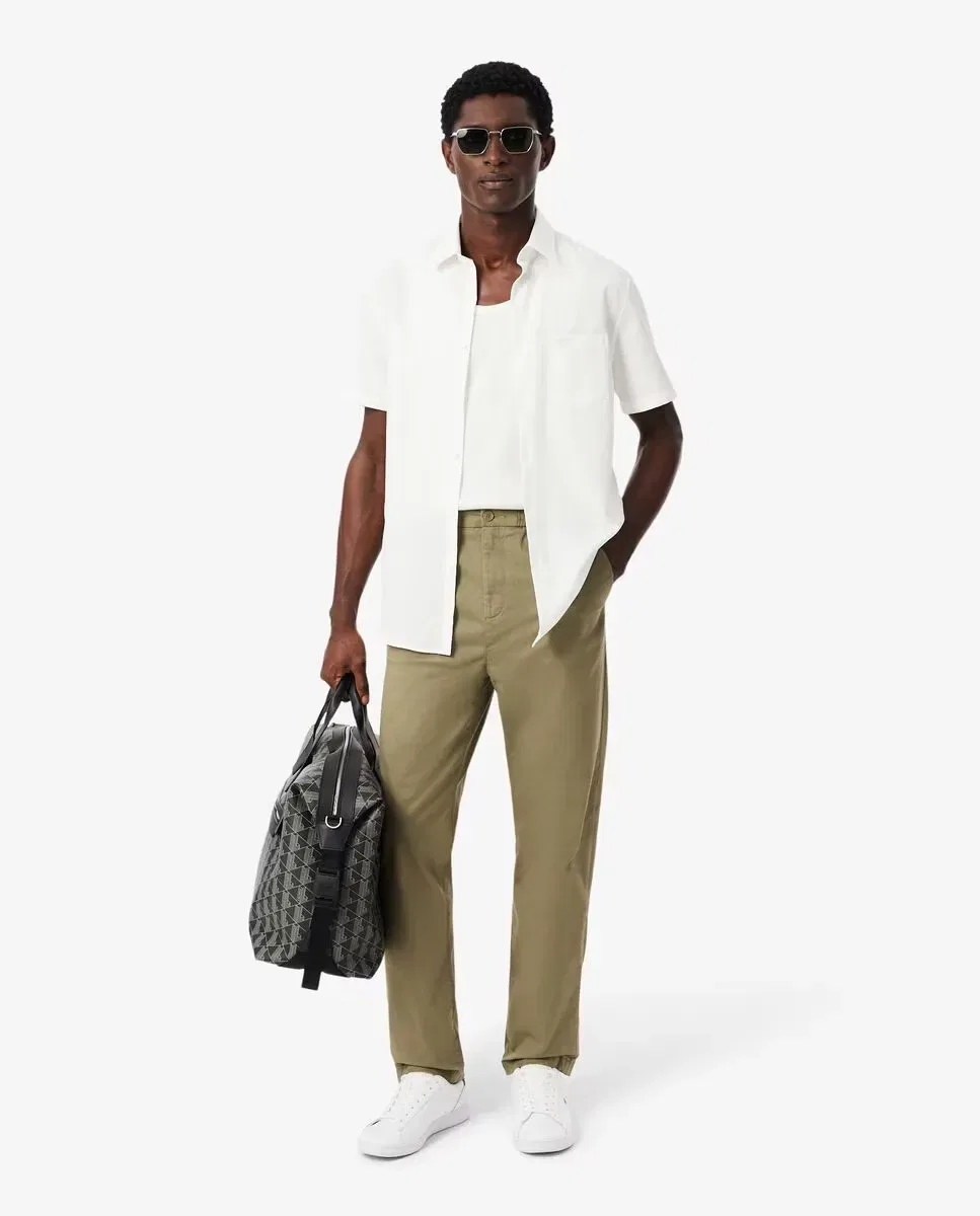 Джоггеры Lacoste Regular Fit хлопковые, Verde Militar